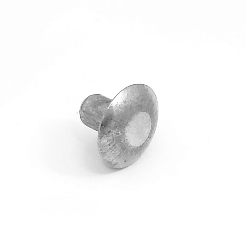 100x L/9.5mm 1/4" Dia Alu Brazier Head Solid Rivet Fastener Soft Trailer Repair-Hardware Fasteners-BuildFastCar-BFC-TTP-SRT-BZH-025-038-ST