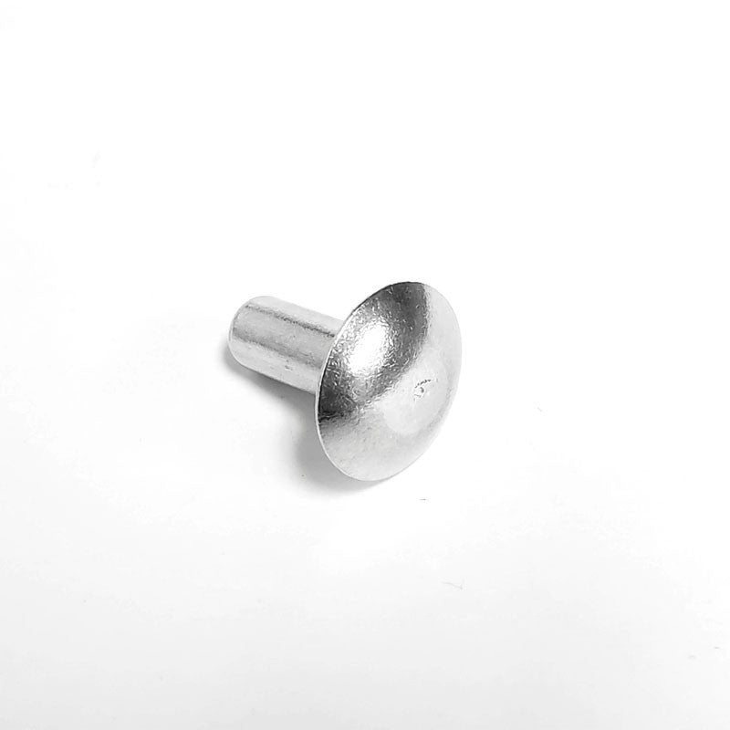 100x L/16mm 1/4" Dia Alu Brazier Head Solid Rivet Fastener Hard Trailer Repair-Hardware Fasteners-BuildFastCar-BFC-TTP-SRT-BZH-025-062-HD