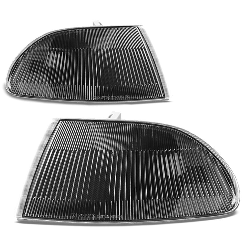 Chrome Amber Reflector Corner Light/Lamp Honda 92-95 Civic EG8 EG9 EH10 BFC-CORLIG-CIV92-4D-BK