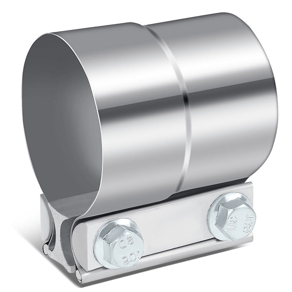 1X BFC 2.50" Exhaust Muffler Pipe Tube Lap Joint Band Clamp Sleeves 53-EPC-1013