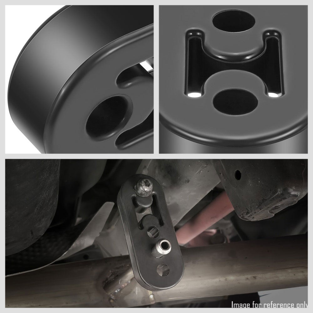 2PC 4-Hole Exhaust Hanger Insulators Mounting Bracket 14-2002