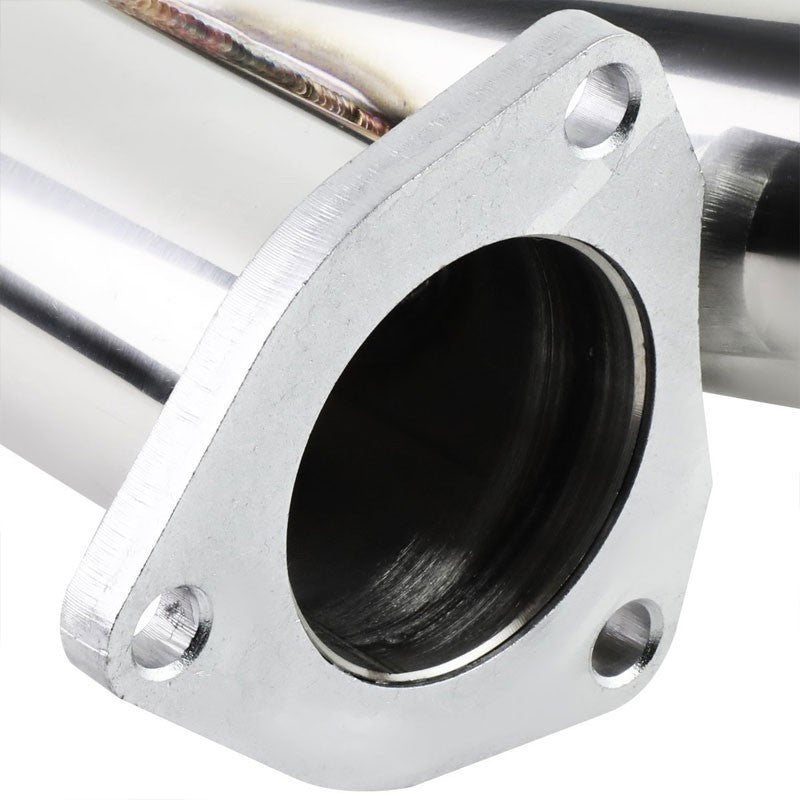 2.50" OD-2.50" OD 16 Guage SS 3-Bolt Racing Exhaust Cutout For Y-Pipe Catback-Performance-BuildFastCar