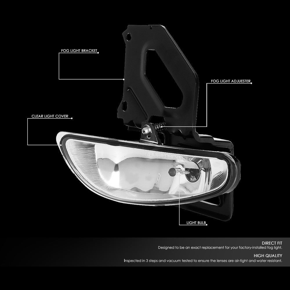 Front Bumper Replace Left Halogen Fog Light 880 Bulb For 00-01 Saturn SW2