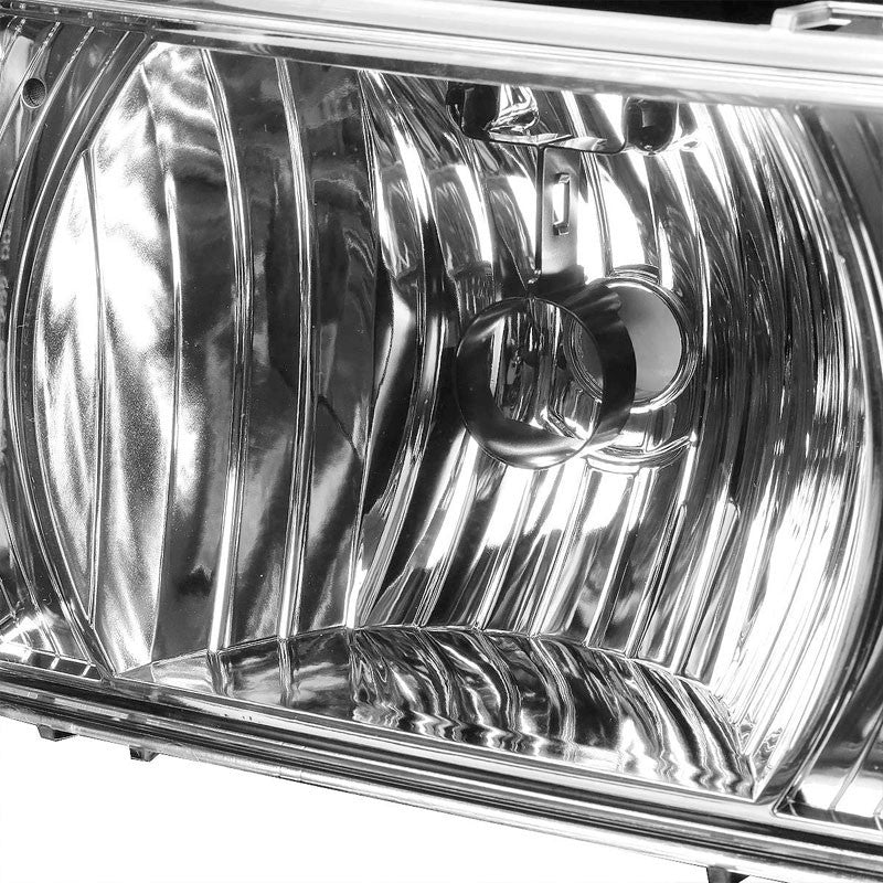 Front Bumper Driving Fog Light Lamp CHrome Housing Clear Lens For 04-12 Colorado-Exterior-BuildFastCar