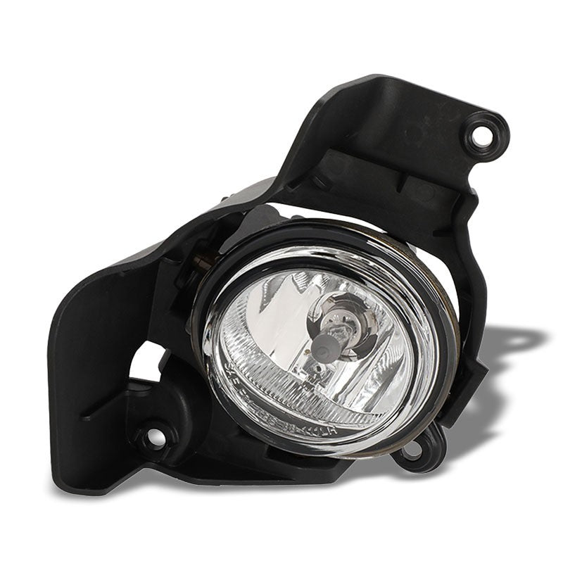 OE Style Front Left Side Fog Light Lamp Chrome/Clear For 11-14 Mazda 2 1.5L DOHC-Lighting-BuildFastCar