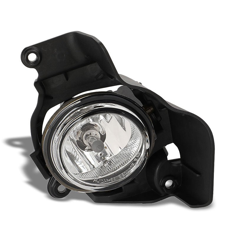 OE Style Front Right Side Fog Light Lamp Chrome/Clear For 11-14 Mazda 2 1.5L-Lighting-BuildFastCar
