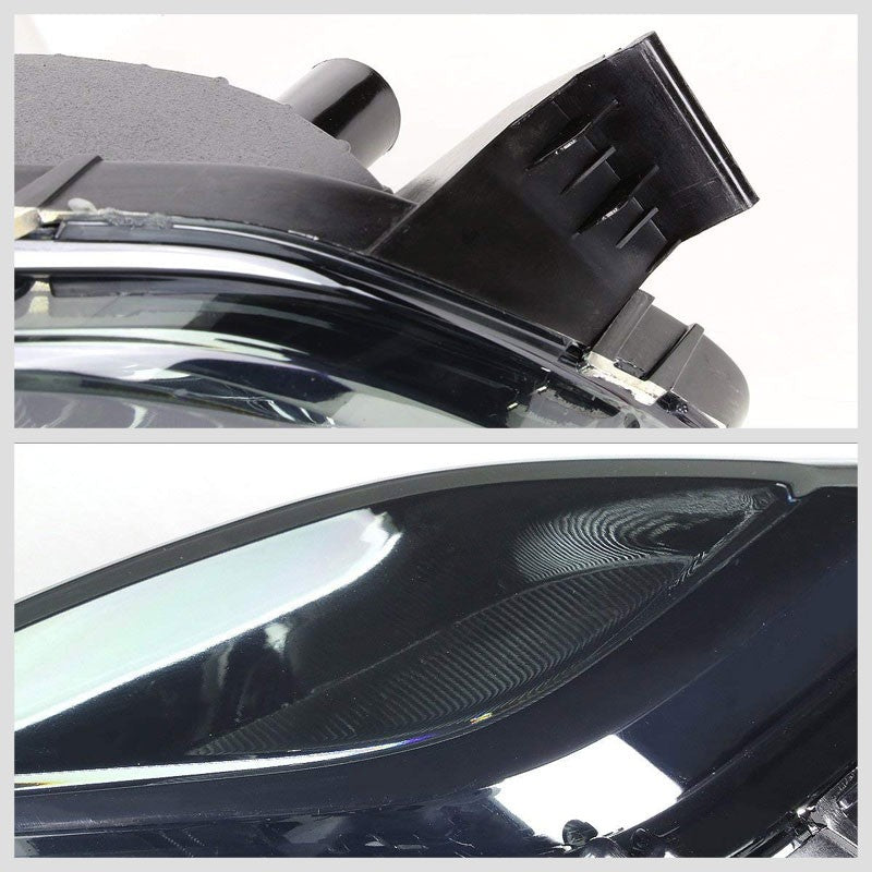 Smoke Lens Chrome Housing Front Bumper Fog Light/Lamp For 11-13 Elantra
