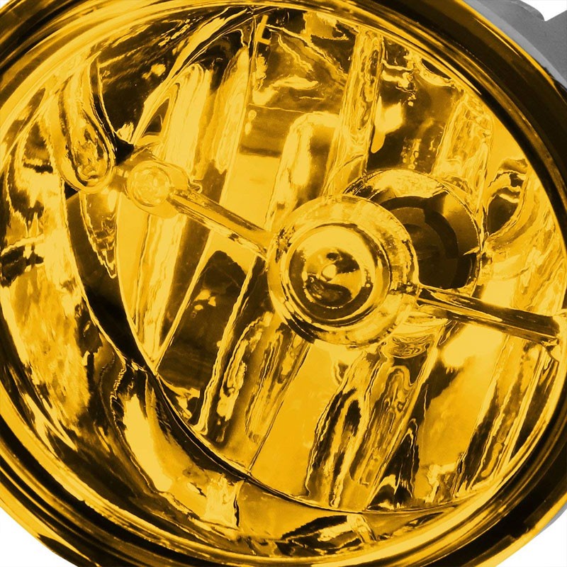 Front Bumper Driving Fog Light Lamp+Switch+Bulbs Amber Lens For 03-05 Accent 4Dr-Exterior-BuildFastCar