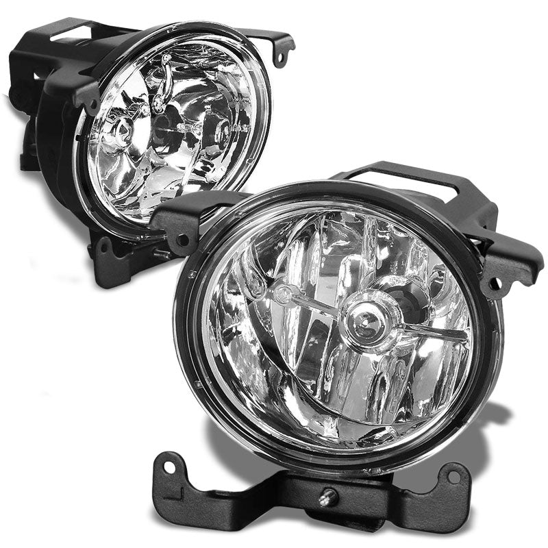 Front Bumper Driving Fog Light Lamp Kit+Bulbs Amber Lens For 03-06 Accent 3Dr-Exterior-BuildFastCar