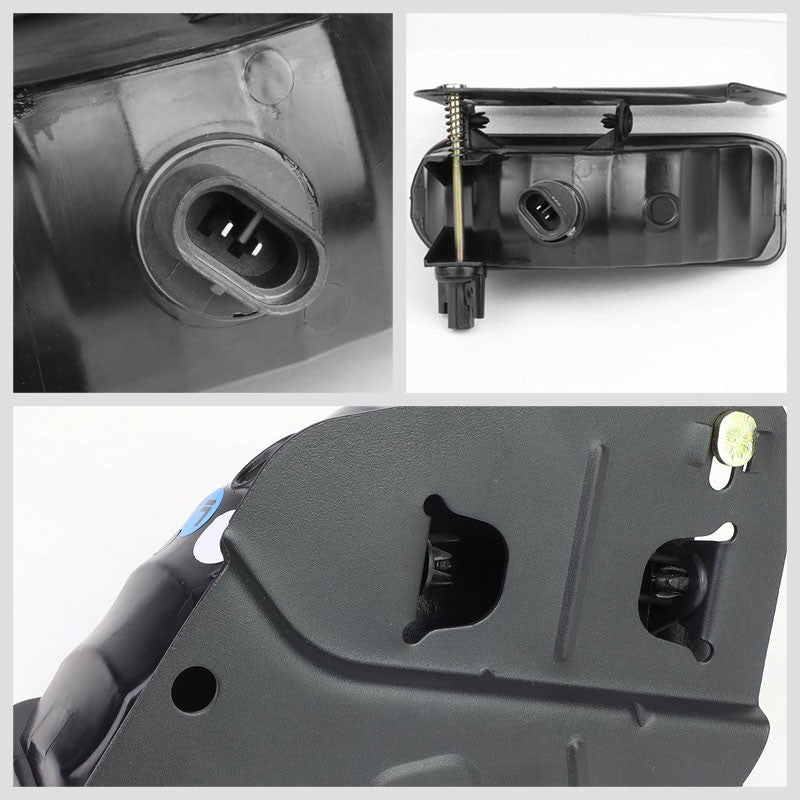 Front Bumper Driving Fog Light Lamp Kit 899 Bulbs Smoke Lens For 02-06 Escalade-Exterior-BuildFastCar