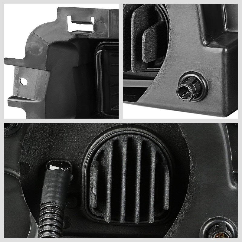 Front Driving Fog Light Lamp 12V 6000K LED Smoke Lens For 14-15 Silverado 1500-Exterior-BuildFastCar