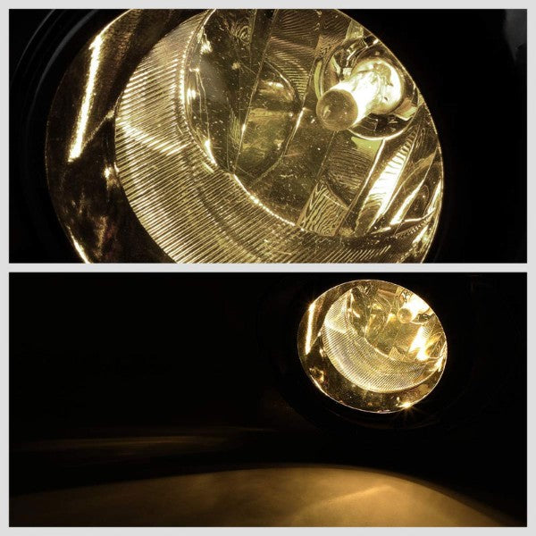 Clear Lens Front Driving Fog Light Lamp Kit+Switch For 15-18 Toyota Prius C-Exterior-BuildFastCar