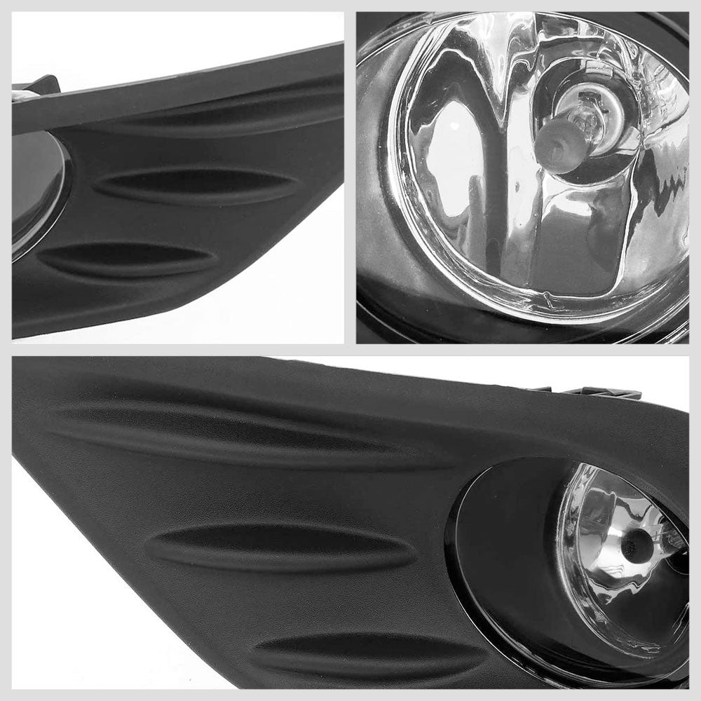 16-18 Nissan Altima Sedan Clear Lens Bezel Cover Fog Light