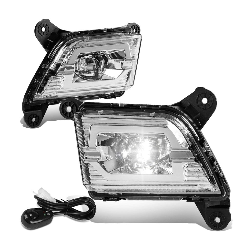 Front Bumper Replace Left/Right LED Fog Light OEM 19-20 Silverado 1500 BFC-FOLK-304-CH