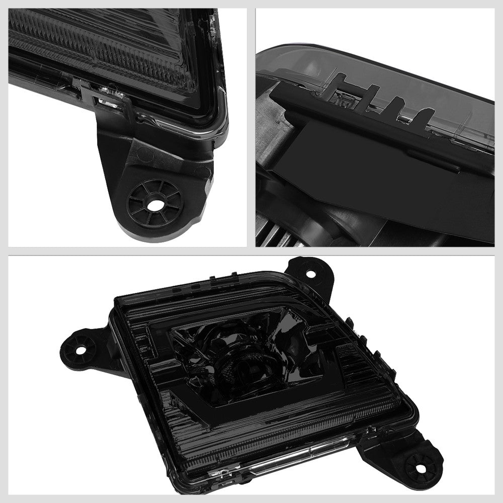 Front Bumper Replace Left/Right LED Fog Light w/Switch For 19-20 Silverado 1500