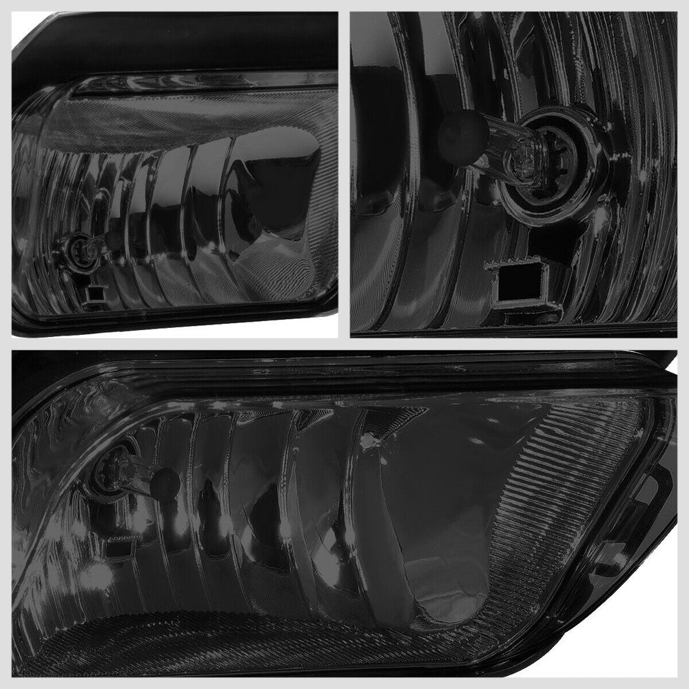 Front Bumper Smoke Lens Fog Light Lamp+Bulbs For 02-06 Chevy Avalanche 1500 2500-Lighting-BuildFastCar