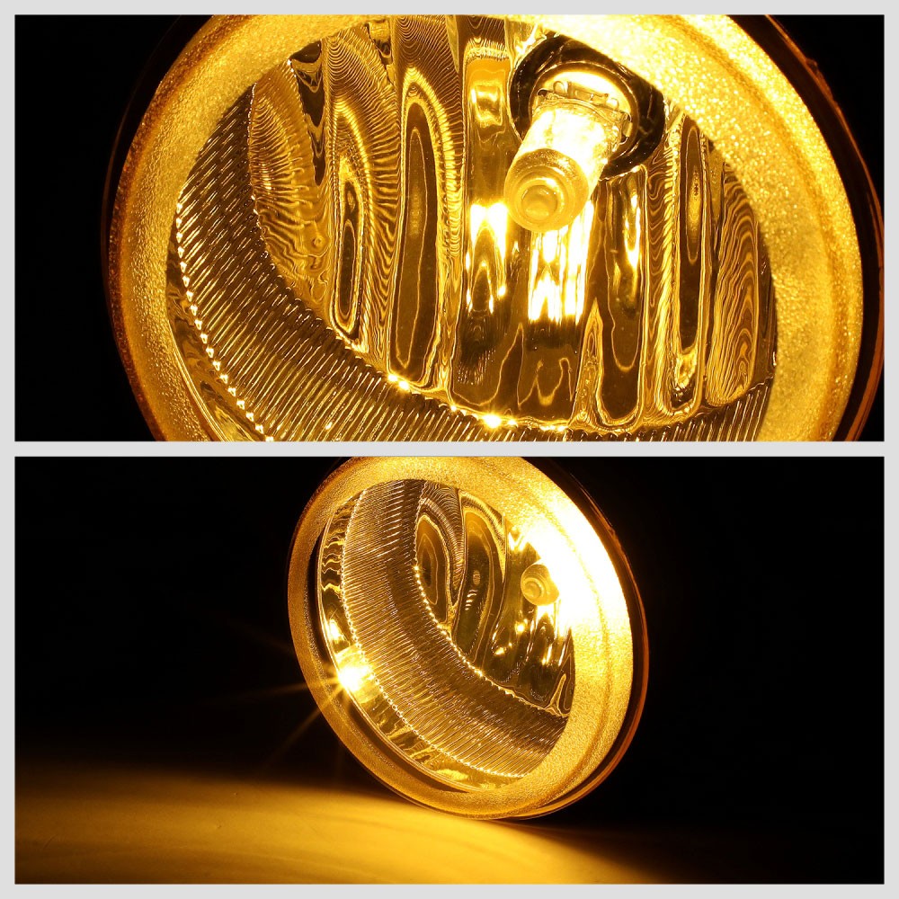 Yellow Lens Front Bumper Fog Light Lamps +Switch 05-09 Sebring BFC-FOLK-311-AM