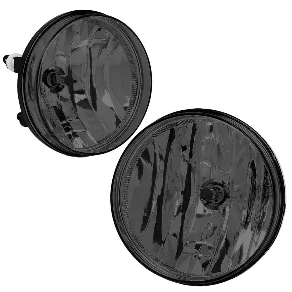 GMC Sierra 1500 Smoke Lens Reflector Fog Light Lamp Kit