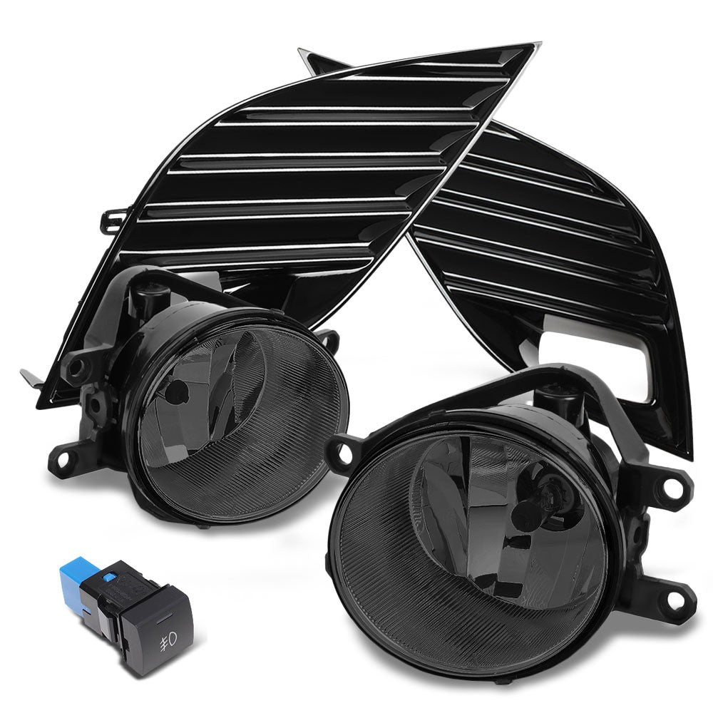 18-UP Toyota Camry XV70 SE XSE Smoke Lens Bezel Fog Light