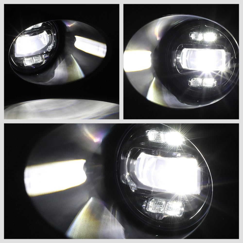 Front Bumper Replace Left/Right LED Fog Light Bulb w/Switch For 07-14 Tundra