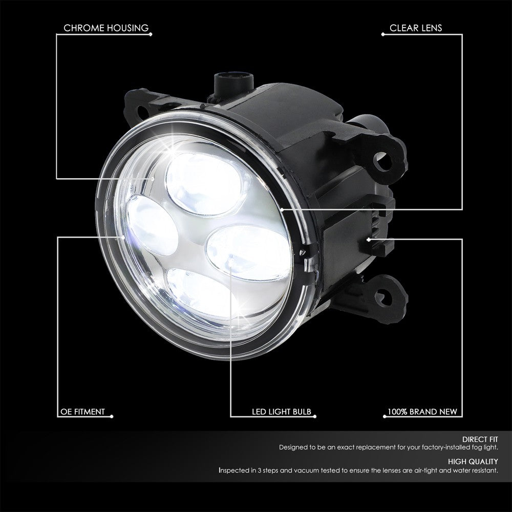 Front Bumper Replace Left/Right LED Fog Light Bulb For 12-14 CR-V