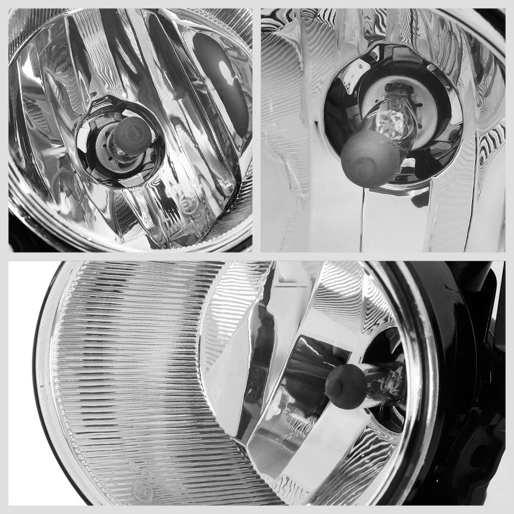 Clear Lens Front Bumper Fog Light Lamps 20+ Toyota Highlander XU70 BFC-FOLK-352-CH