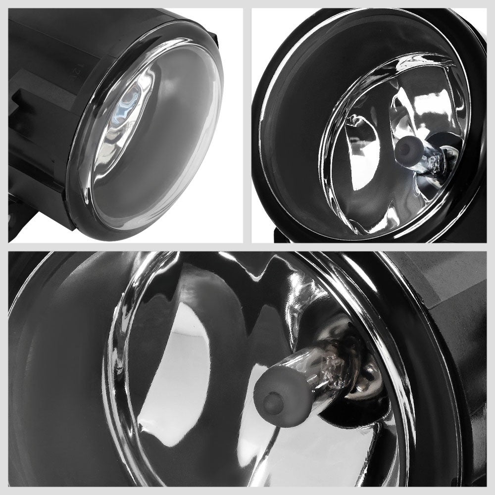 Clear Lens Front Bumper Fog Light Lamp 05+ Mustang Fusion Explorer BFC-FOLK-367-CH