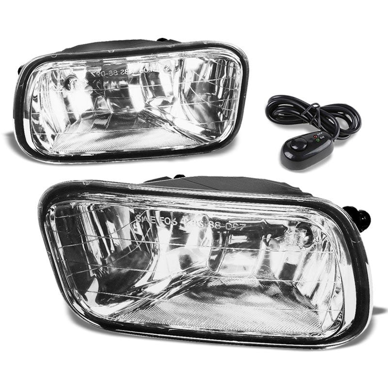 Front Bumper Driving OE Fog Light Lamp Kit+Bulbs Clear Lens For 09-12 Ram 1500-Exterior-BuildFastCar