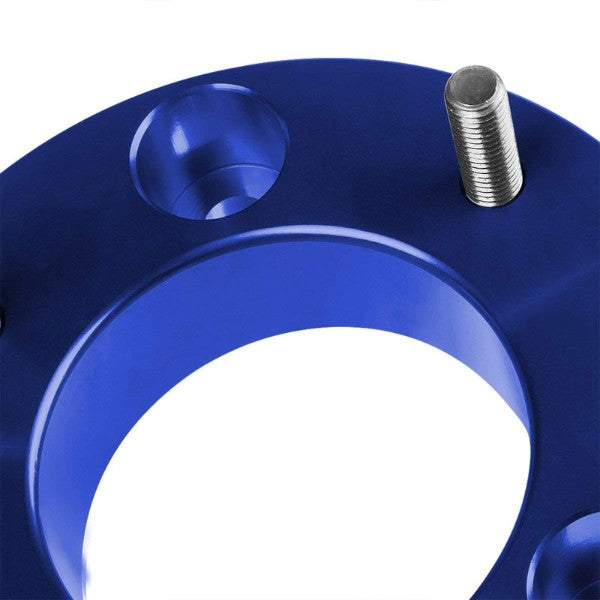 2" Front Blue Strut Top Mount Leveling Lift Kit Spacer For 06-10 Dodge Ram 1500-Suspension-BuildFastCar