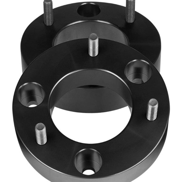 3"F/2"R Black Strut Top/Spring Leveling Lift Kit Spacer For 09-10 Dodge Ram 1500-Suspension-BuildFastCar