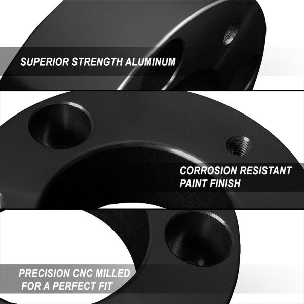 1.5" Front Black Strut Top Mount Leveling Lift Kit Spacer For 04-17 Ford F-150-Suspension-BuildFastCar