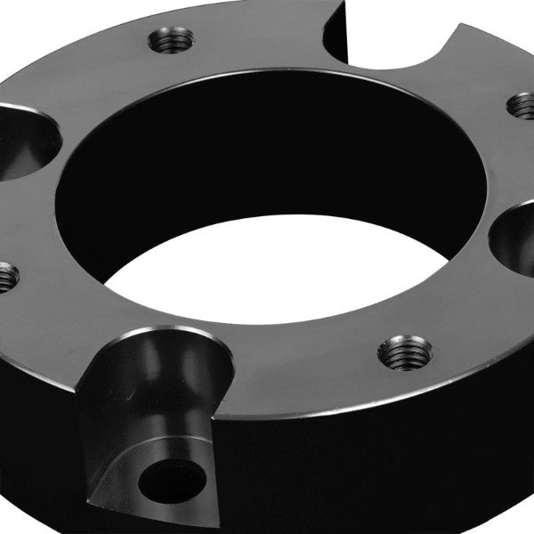 2" Front Black Strut Top Mount Leveling Lift Kit Spacer For 07-18 Toyota Tundra-Suspension-BuildFastCar