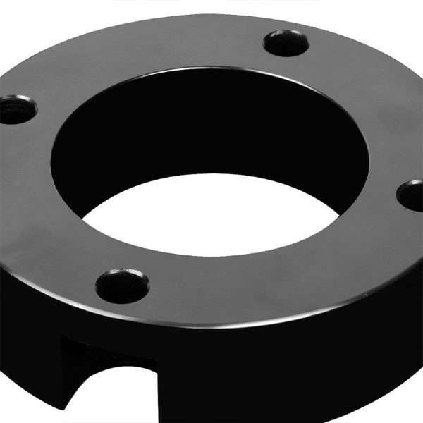 2" Front Black Strut Top Mount Leveling Lift Kit Spacer For 07-18 Toyota Tundra-Suspension-BuildFastCar