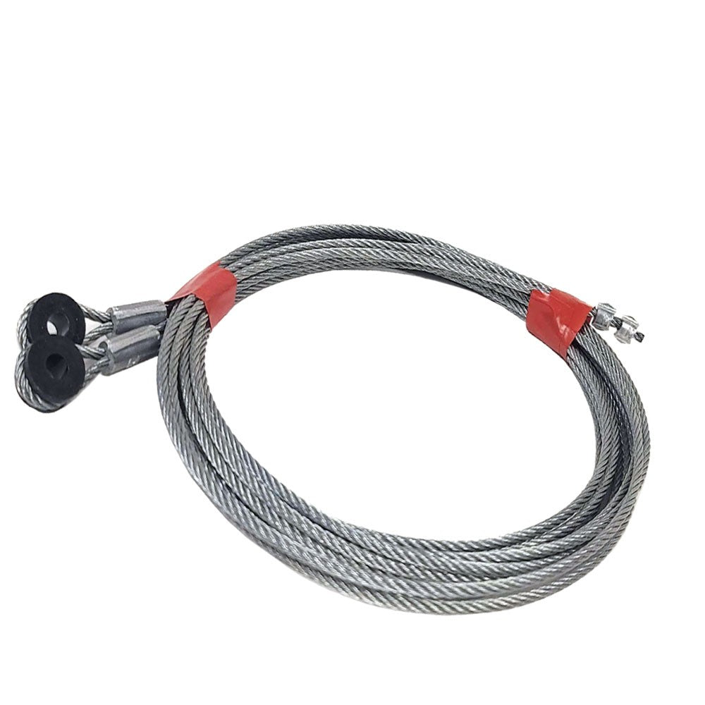 Transglobal TG-911041 110" 1/4" Nylon Eyelet Ramp Door Lift Cable BFC-DCABLE-FLT025-01029