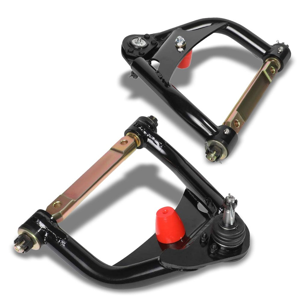 Front Upper Black Control Arm For 64-72 Buick Skylark GS 350 400 455-Wheel Alignment-BuildFastCar