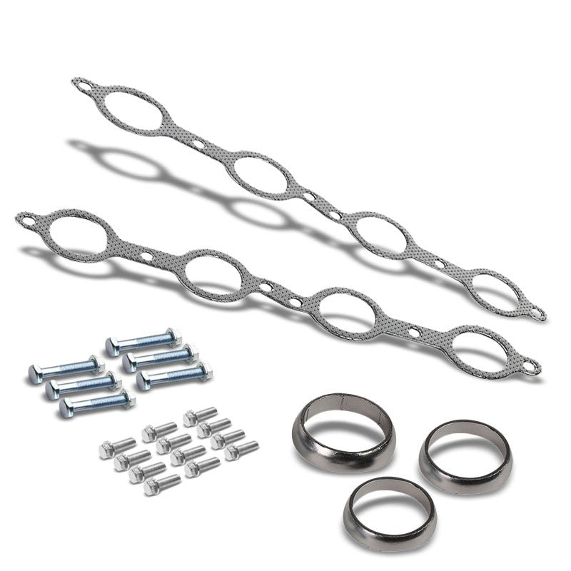 BFC Aluminum Graphite Exhaust Gasket For 04-13 Silverado 1500/Suburban 1500-Exhaust Systems-BuildFastCar-BFC-12-1017