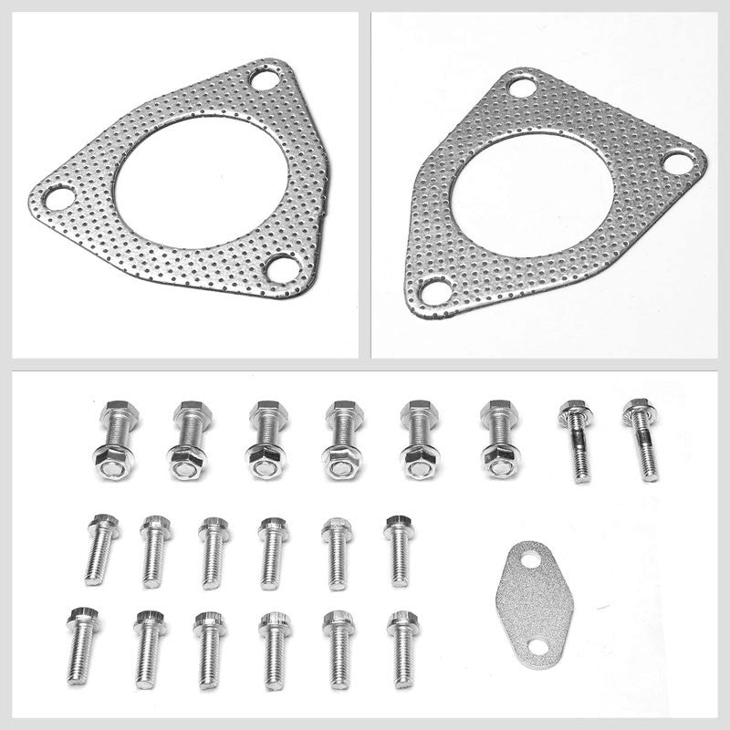 BFC Aluminum Graphite Exhaust Gasket For 01-03 Chevrolet Silverado 1500 HD 6.0L-Exhaust Systems-BuildFastCar-BFC-12-1026