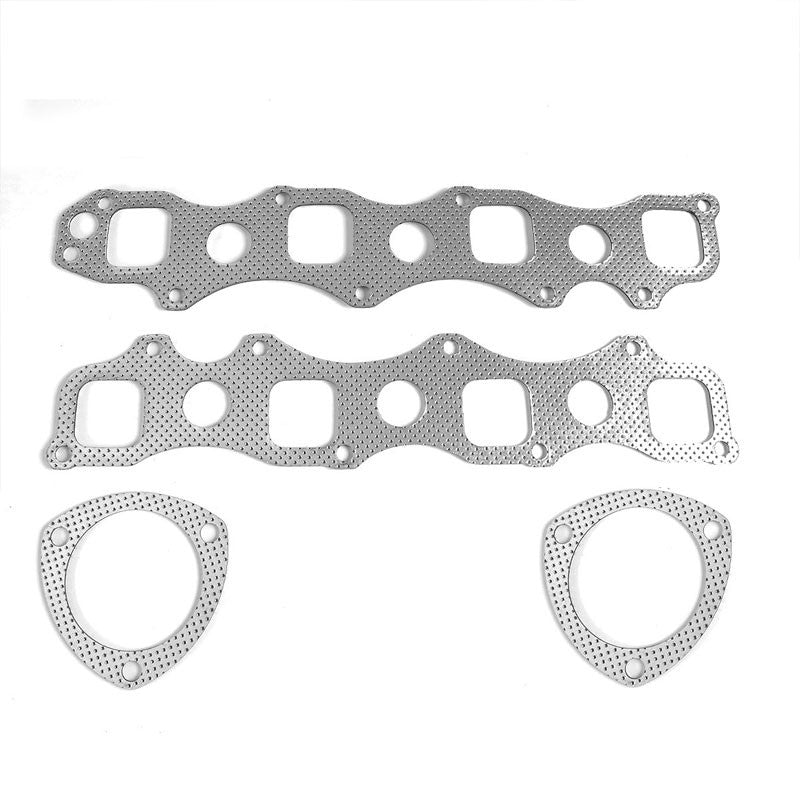 BFC Aluminum Graphite Exhaust Gasket Replacement For 03-07 Ram 1500 5.7L V8 2WD-Exhaust Systems-BuildFastCar-BFC-12-1031