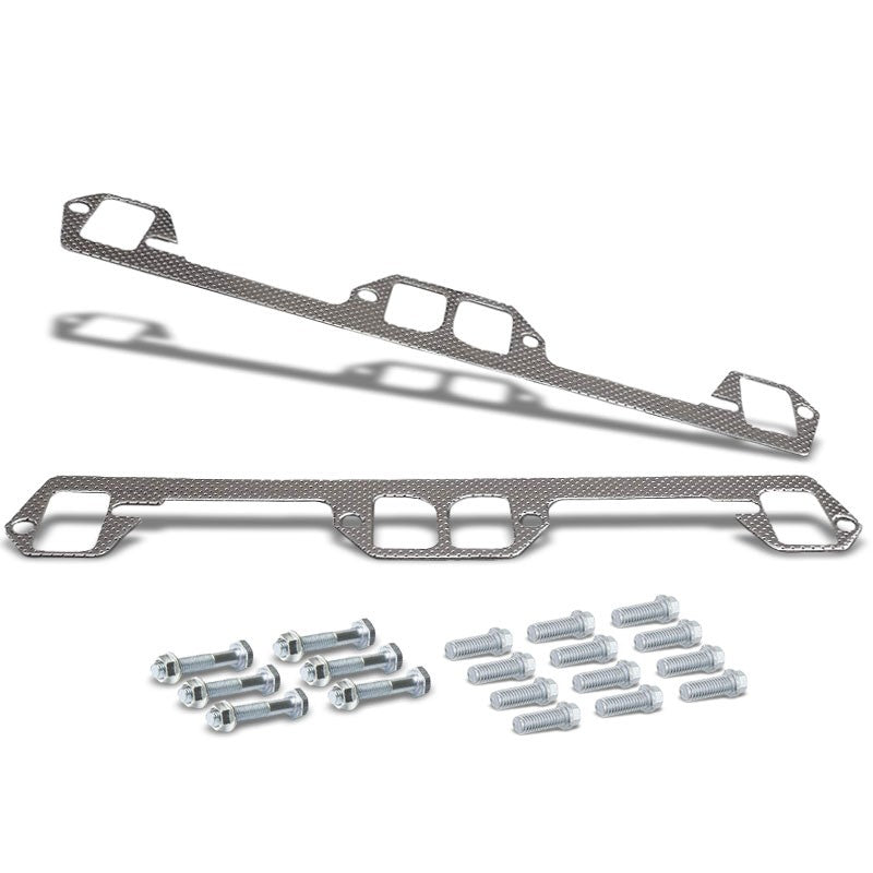 BFC Aluminum Graphite Exhaust Gasket Replacement For 75-80 Dodge D200 5.2L/5.9L-Exhaust Systems-BuildFastCar-BFC-12-1032