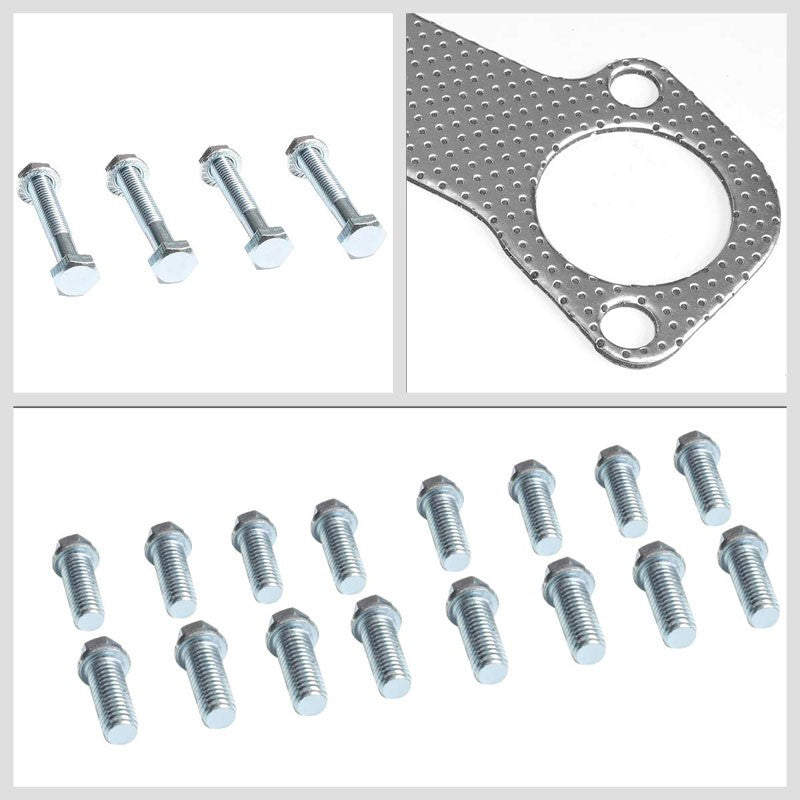BFC Aluminum Graphite Exhaust Gasket Replacement For 97-03 F-150 4.6L V8 SOHC-Exhaust Systems-BuildFastCar-BFC-12-1039