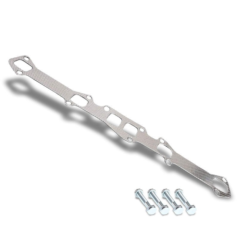 BFC Aluminum Graphite Exhaust Gasket Replacement For 78-83 Ford Fairmont 3.3L-Exhaust Systems-BuildFastCar-BFC-12-1047
