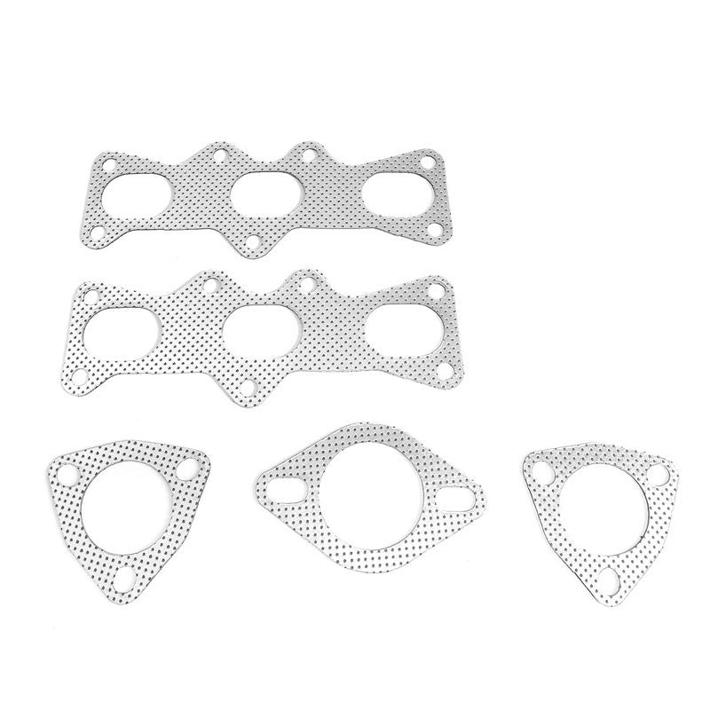 BFC Aluminum Graphite Exhaust Gasket Replacement For 93-97 Mazda MX-6 2.5L DOHC-Exhaust Systems-BuildFastCar-BFC-12-1056