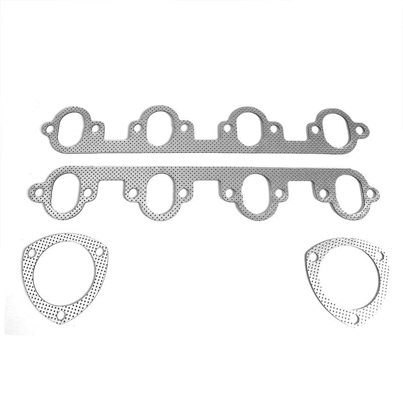 BFC Aluminum Graphite Exhaust Gasket Replacement For 57-72 Ford F-100 Base 2WD-Exhaust Systems-BuildFastCar-BFC-12-1057
