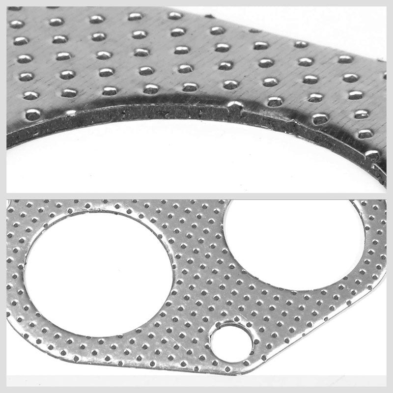 BFC Aluminum Graphite Exhaust Gasket For 13-16 Scion FR-S Base 2.0L H4 DOHC-Exhaust Systems-BuildFastCar-BFC-12-1060