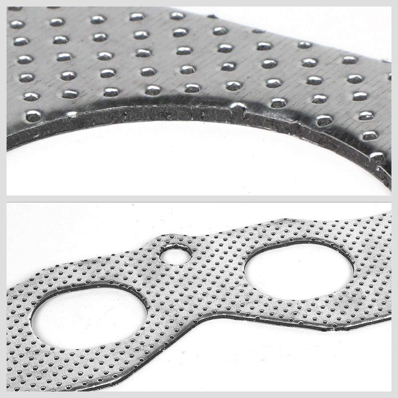 BFC Aluminum Graphite Exhaust Gasket Replacement For 03-07 Honda Accord 2.4L L4-Exhaust Systems-BuildFastCar-BFC-12-1065