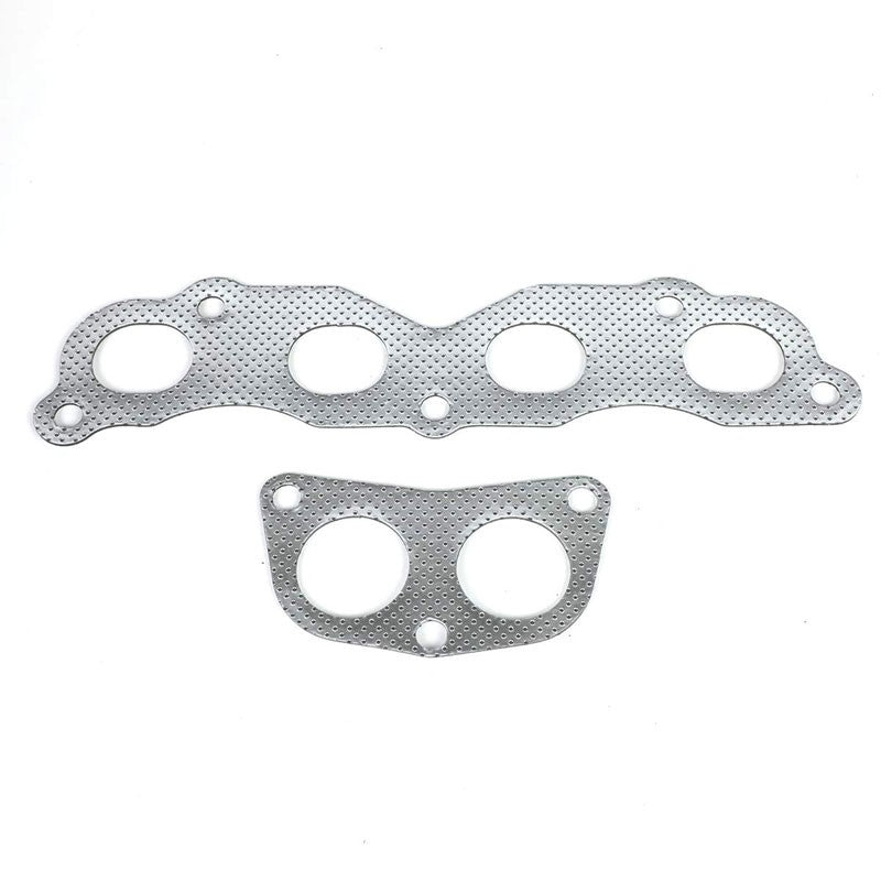 BFC Aluminum Graphite Exhaust Gasket Replacement For 03-07 Honda Accord 2.4L L4-Exhaust Systems-BuildFastCar-BFC-12-1065