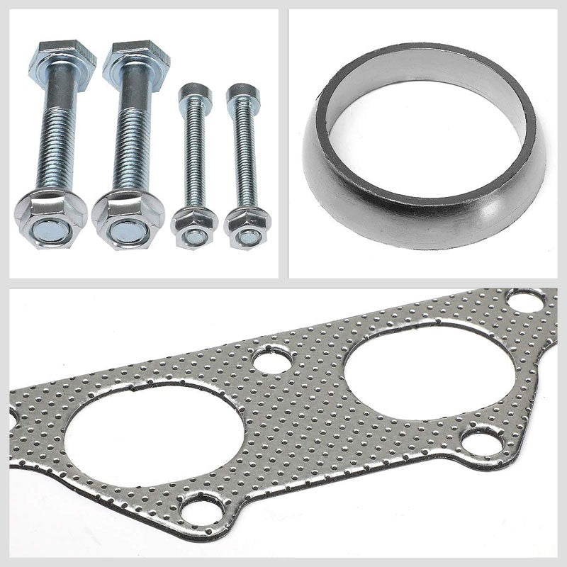 BFC Aluminum Graphite Exhaust Gasket Replacement For 99-00 Honda Civic Si 1.6L-Exhaust Systems-BuildFastCar-BFC-12-1070