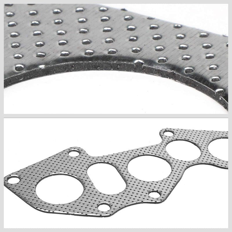 BFC Aluminum Graphite Exhaust Gasket Replacement For 06-13 Lexus IS250 2.5L DOHC-Exhaust Systems-BuildFastCar-BFC-12-1077