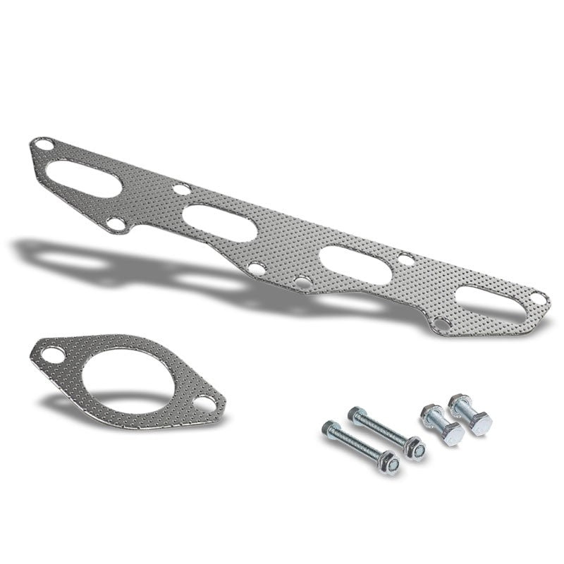 BFC Aluminum Graphite Exhaust Gasket Replacement For 95-99 Mitsubishi Eclipse-Exhaust Systems-BuildFastCar-BFC-12-1087