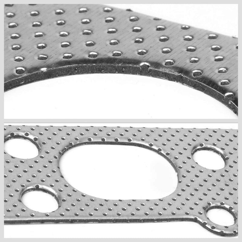 BFC Aluminum Graphite Exhaust Gasket Replacement For 01-03 Mazda Protege 2.0L-Exhaust Systems-BuildFastCar-BFC-12-1092